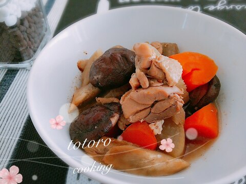 子供も食べやすい鶏肉の煮物